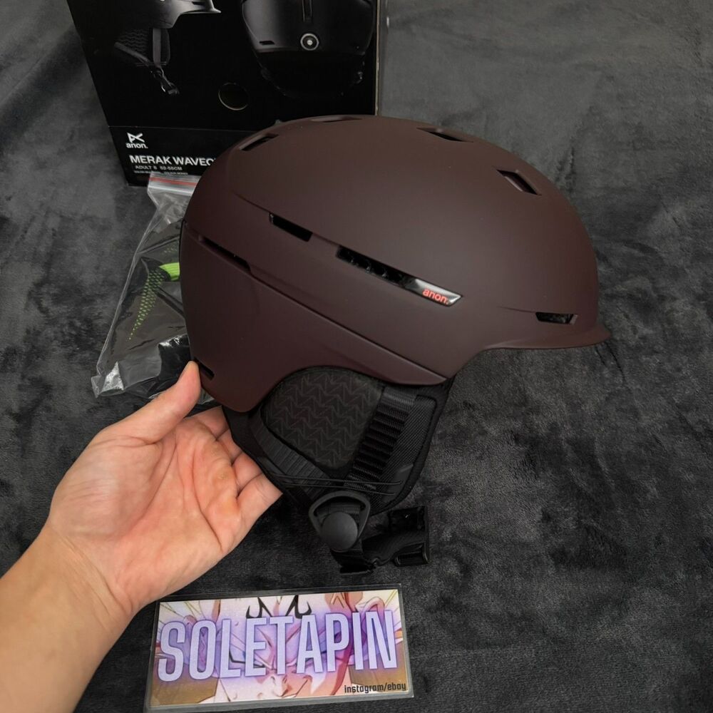 *NEW* Anon Merak WaveCel Helmet, Mulberry, Adult Small